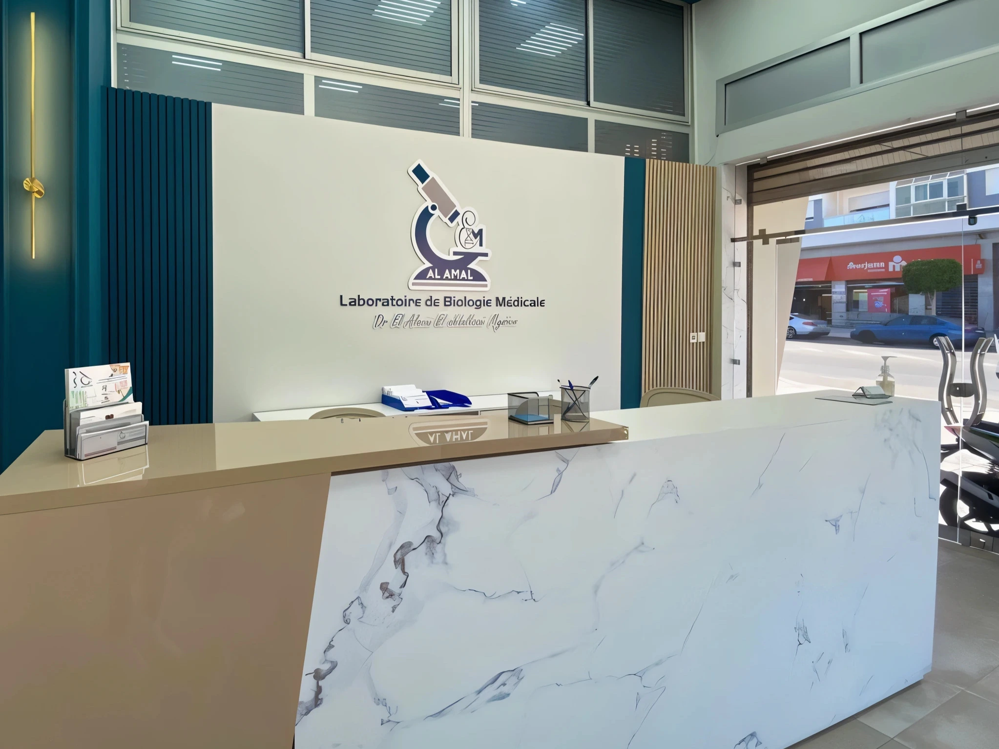 Intérieur du Laboratoire AL AMAL